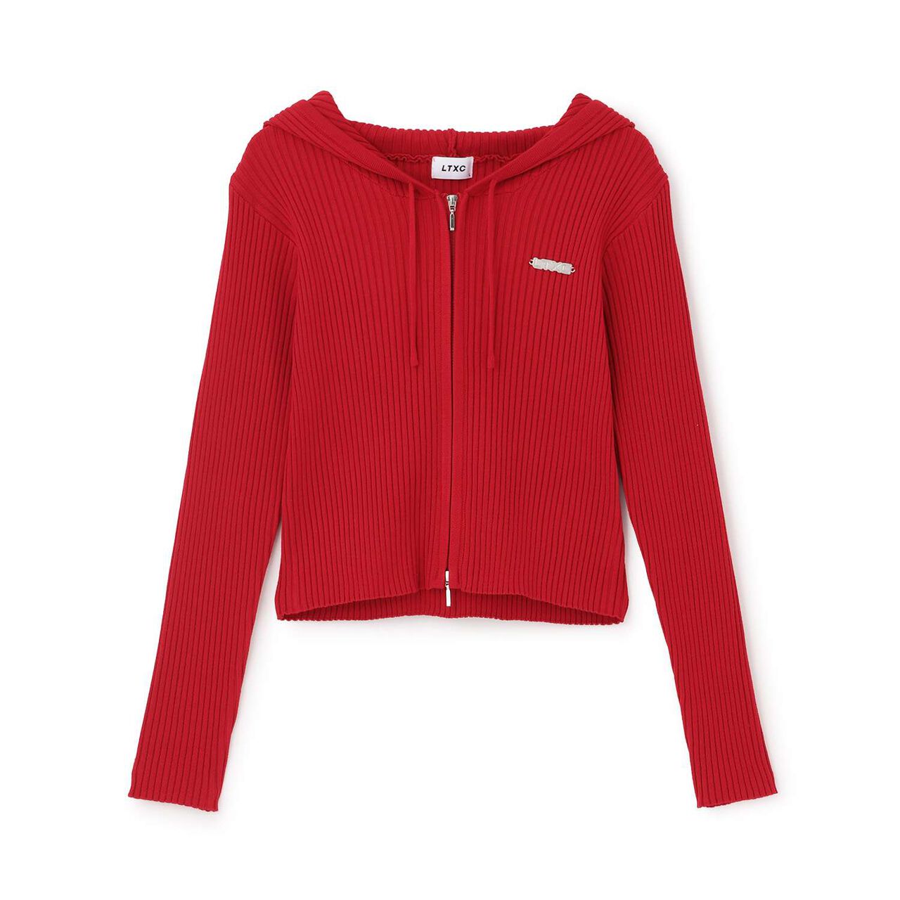 [LTXC] [Arael] Rib Zip Hoodie,Off white, large image number 11