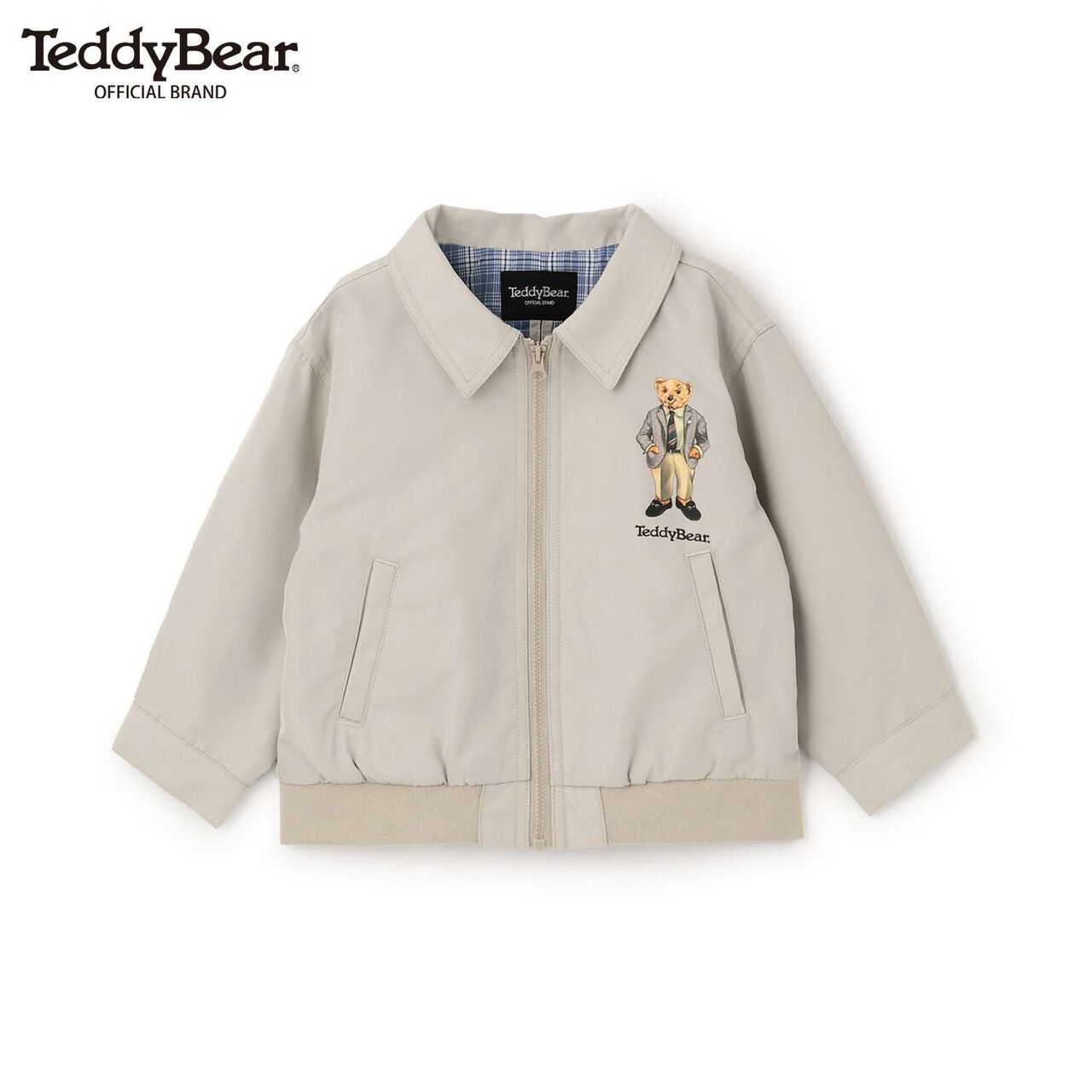 Teddy Bear Swing Jacket,Light beige, large image number 6