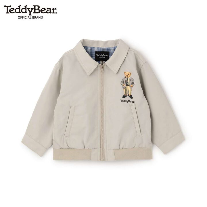 Teddy Bear Swing Jacket,Light beige, medium image number 6