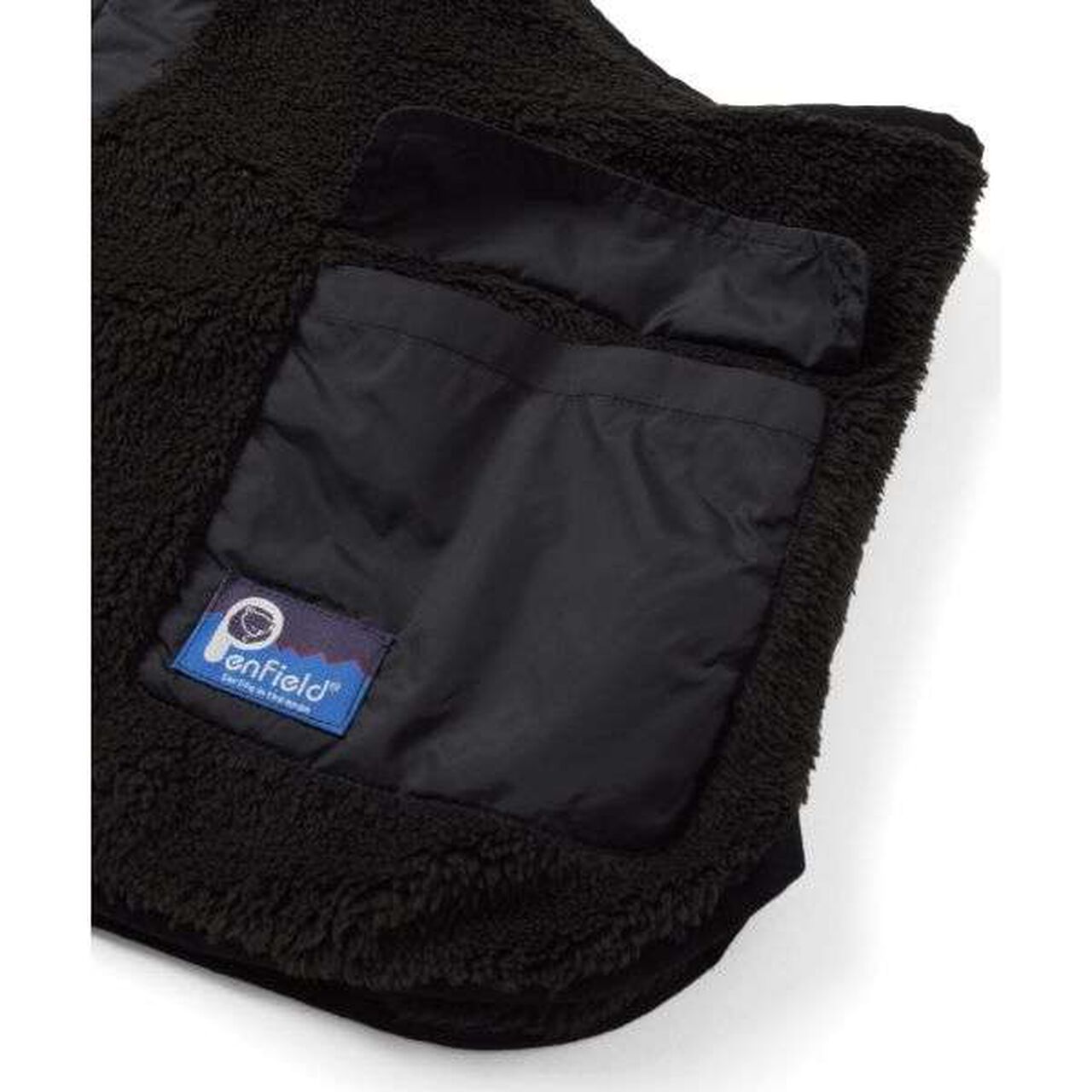 [Penfield] Boa Vest,Black, large image number 4