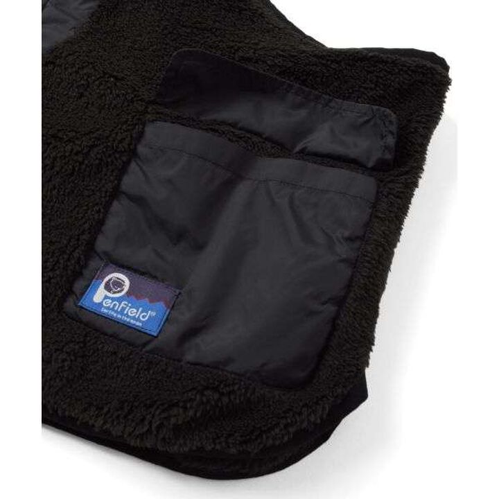 [Penfield] Boa Vest,Black, medium image number 4