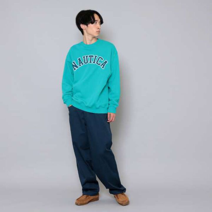 Stretch Twill Baggy Pants,Khaki, medium image number 10