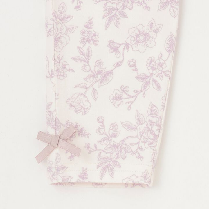 [Affordable] GIRLS 10-length Leggings,Off white, medium image number 22