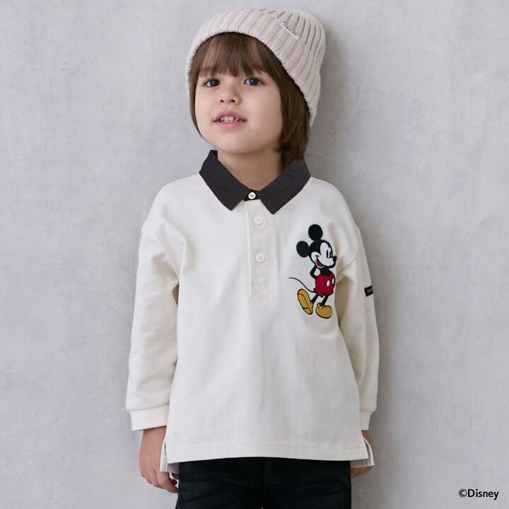 [Disney][Link] Rugby Long Sleeve T-Shirt,Ivory, medium image number 0