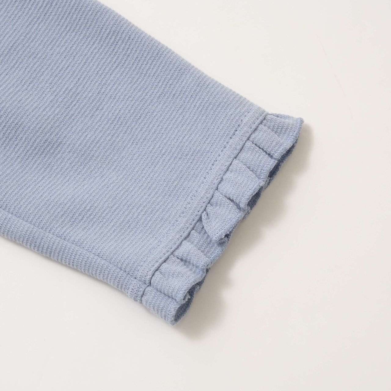 Ruffled Cool Touch Capri Pants,Sax blue, large image number 16