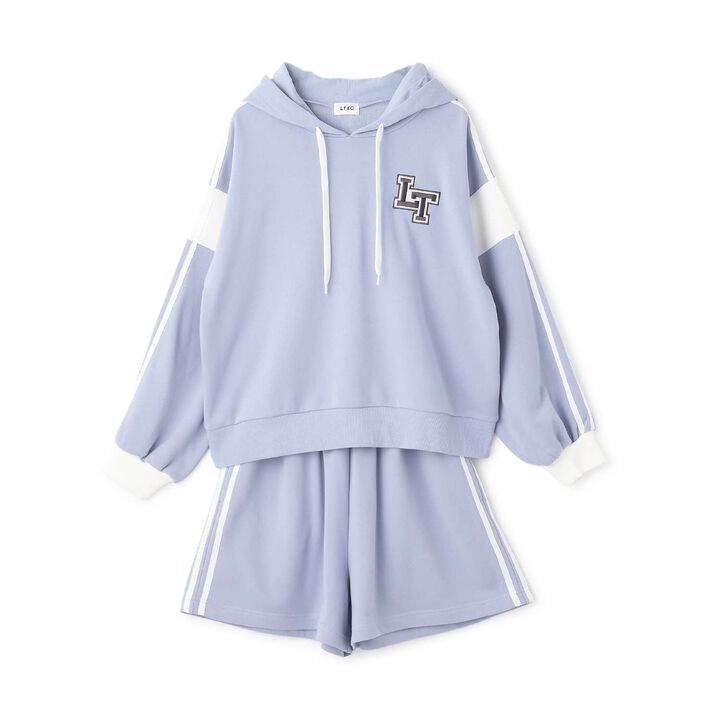 [LTXC] Long-Sleeve Line Parka Setup,Black, medium image number 12