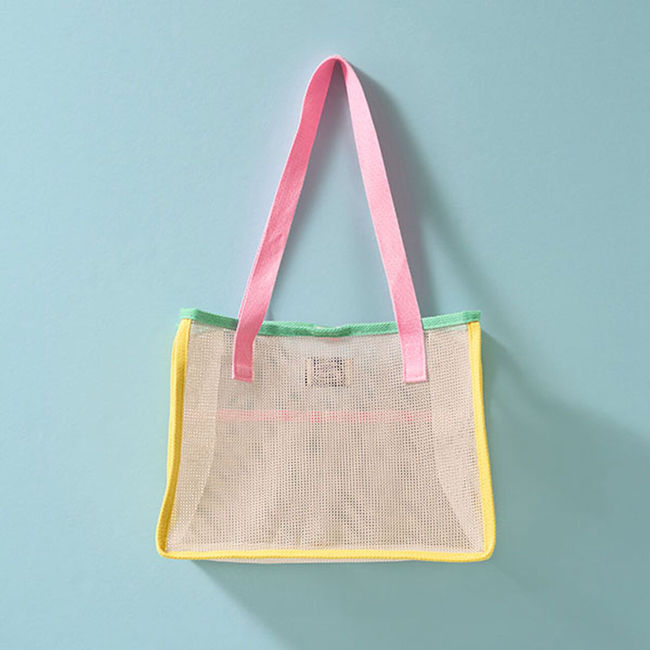 Mesh Bag,Emerald green, large image number 5