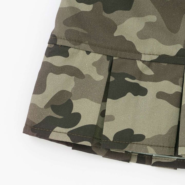 [Cool Touch] Box Pleat Hem Skirt,Blue, medium image number 24