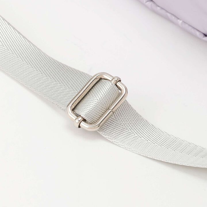 Metallic 2 WAY Shoulder Bag,Lavender, medium image number 6