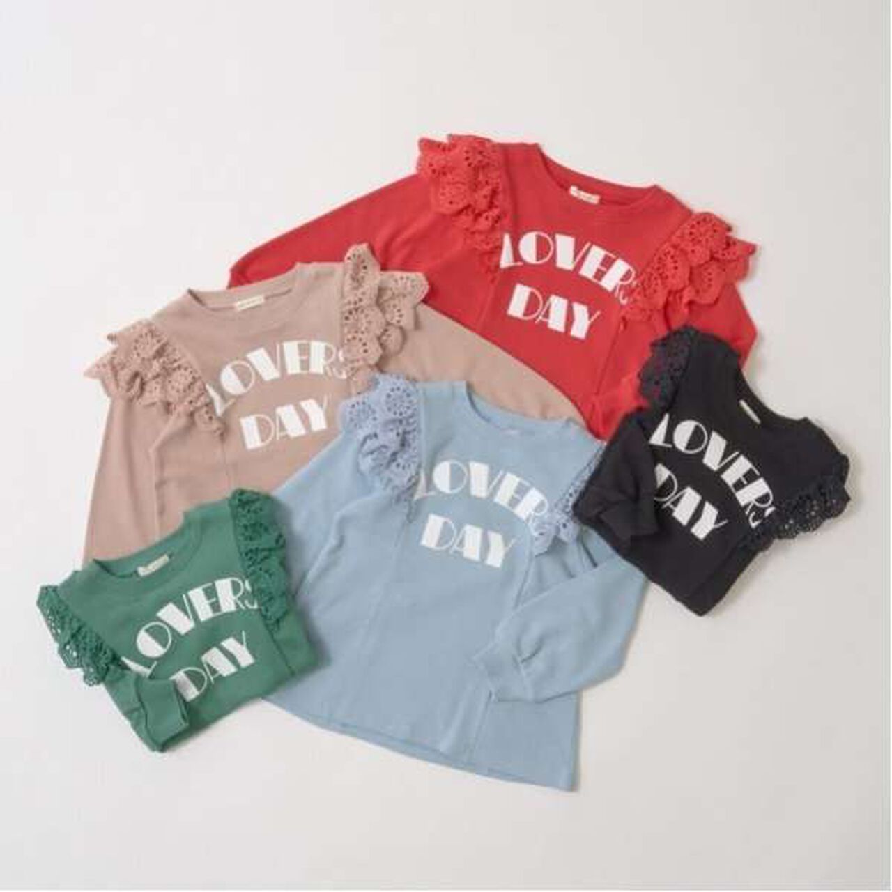 Pilling-Resistant A-Line Sweatshirt,Moss green, large image number 1