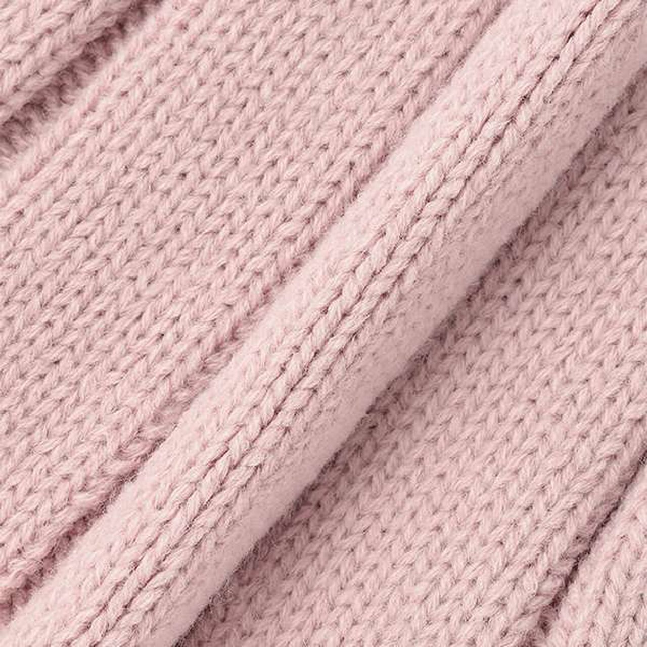 Pleated Knit Skirt,Light gray, large image number 8