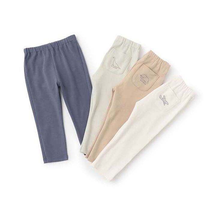 Organic Colored Leggings,Beige, medium image number 7