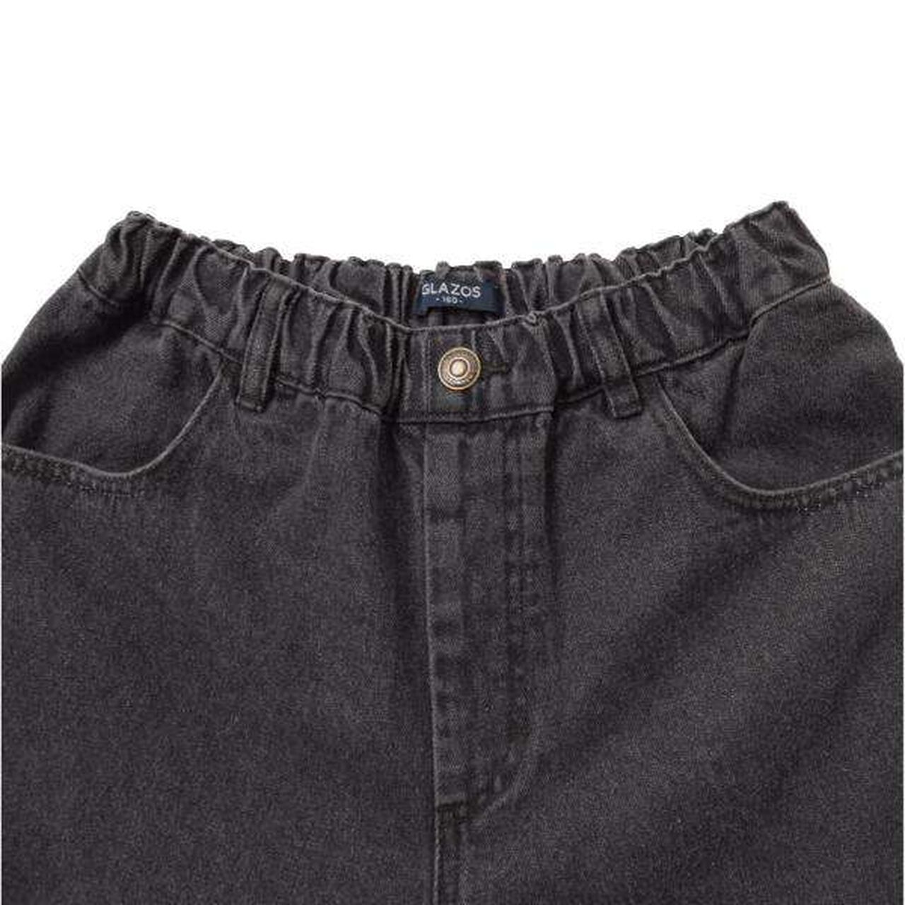 Denim Baggy Pants,Blue, large image number 2