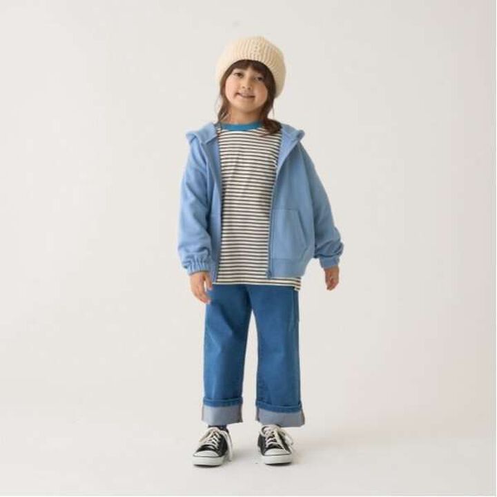 Versatile Drop Simple Zip Hoodie,Charcoal gray, medium image number 7