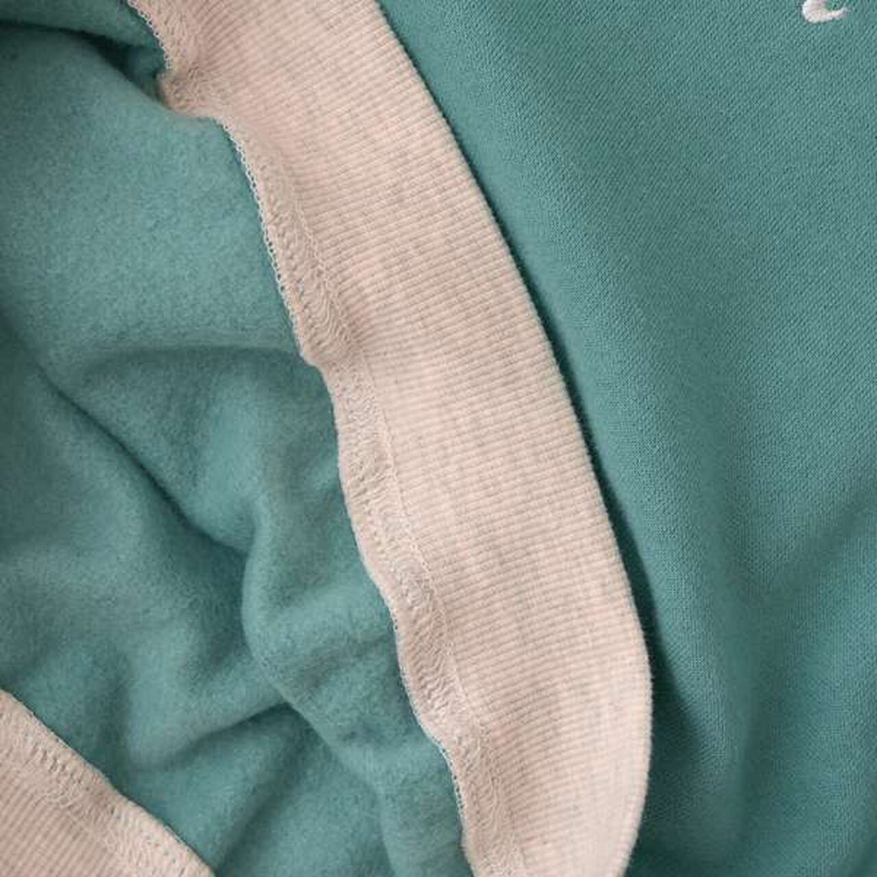 Pilling-Resist Bi-Color Raglan Fleece Sweatshirt,Brown, large image number 10