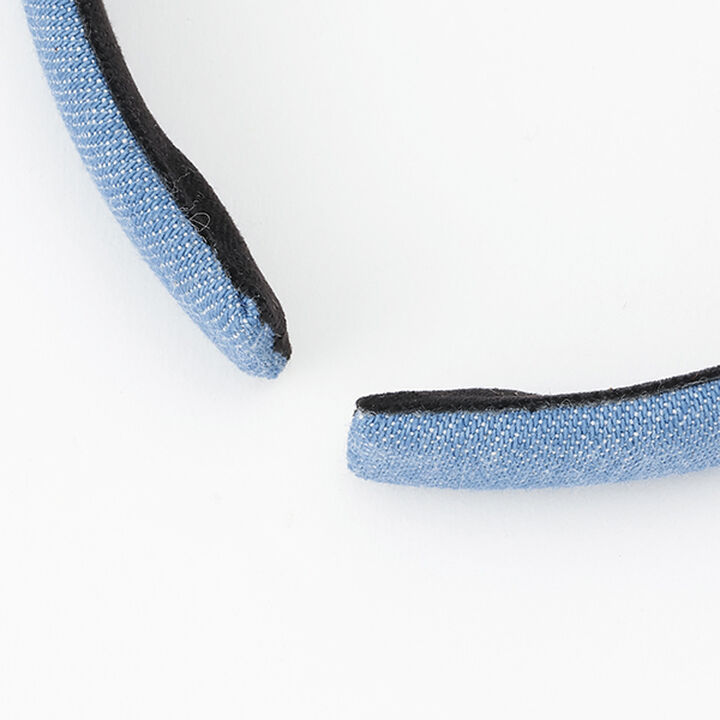 Ribbon Parts Puffy Headband,Blue, medium image number 9