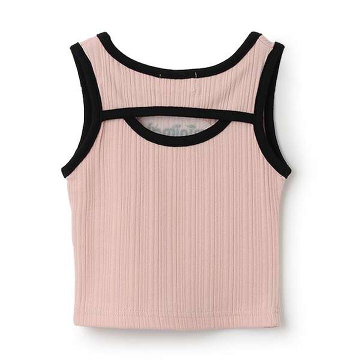 Back-Opening Tank Top,Deep purple, medium image number 2