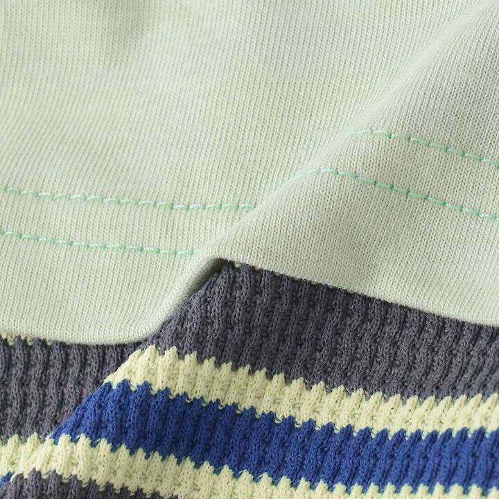 Car Appliqué Layered Long-Sleeve T-Shirt,Mint, medium image number 5