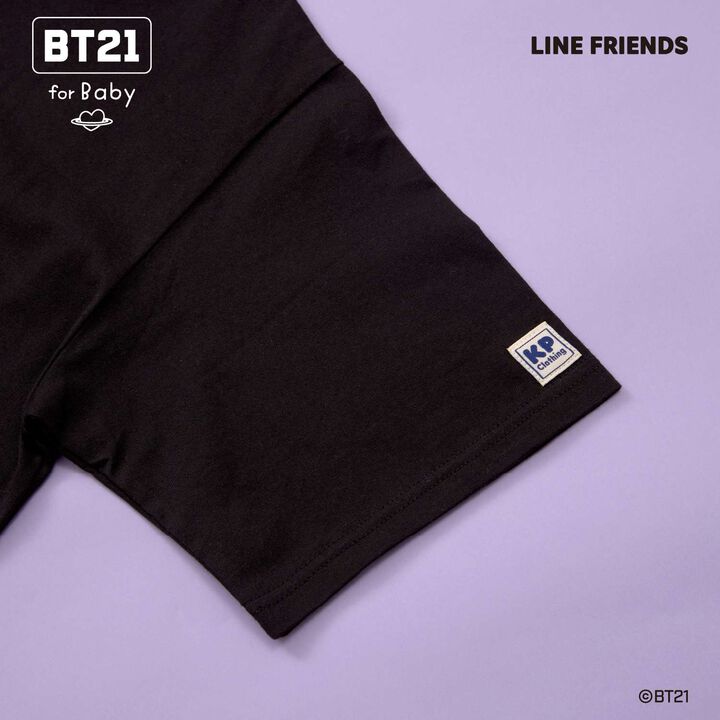 [BT21] Print & Embroidery Short Sleeve T-Shirt (Adult),White, medium image number 15