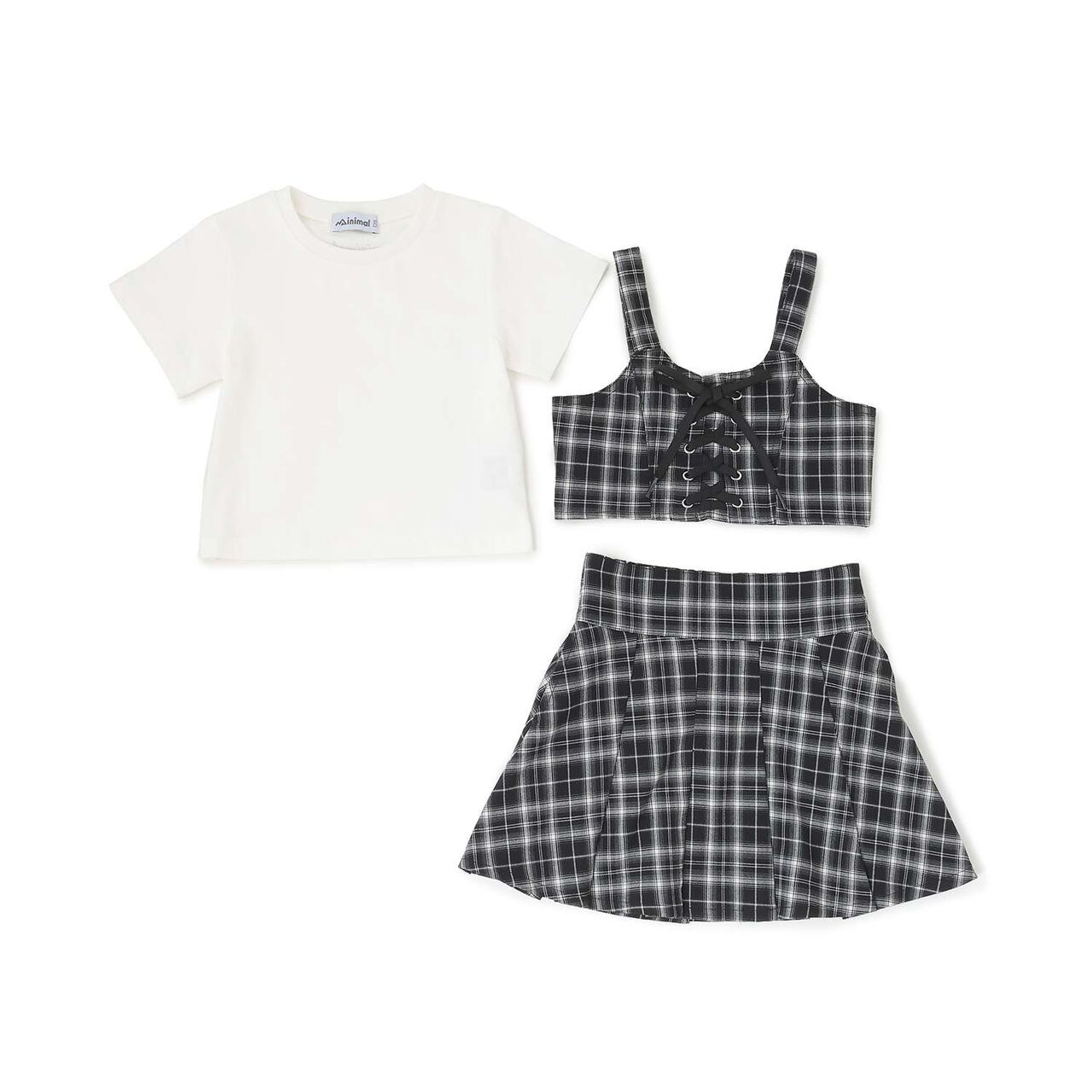 [Ready-to-Wear] Bustier Skirt Outfit Set with Inner Lining,Multi color, large image number 9