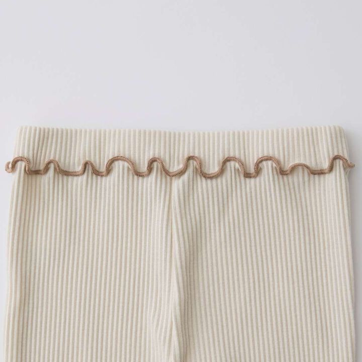 Merrowed Frill Flared Pants,Charcoal gray, medium image number 23