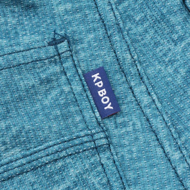 Dry Mesh Denim Print Pants,Blue, medium image number 5