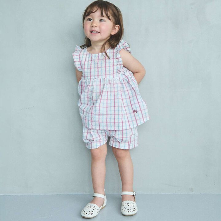[Fujimoto Miki Collaboration] GIRLS Checkered Outfit Set,, medium