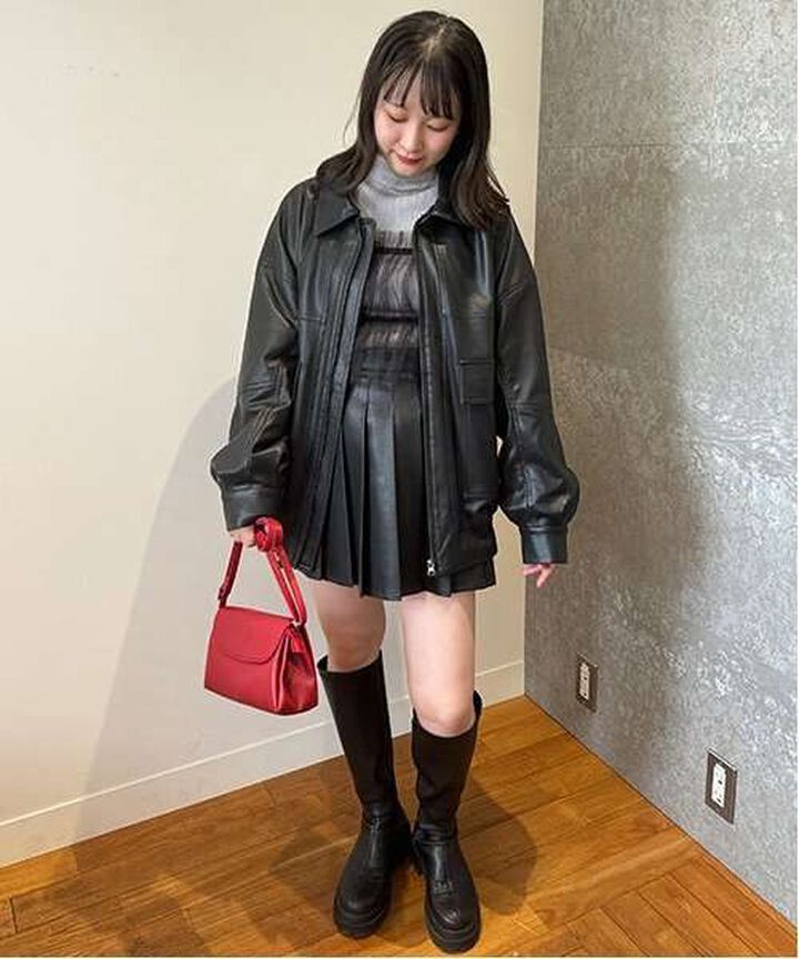 Tulle Bustier Knitwear Set,Brown, medium image number 10