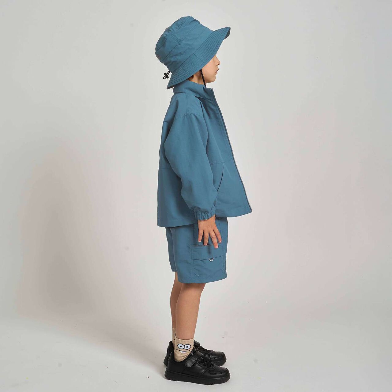 [School-Ready] [Water-Repellent, Anti-Stain, Durable, UV] Compact Hat with Reflective Sheet,Charcoal gray, large image number 21