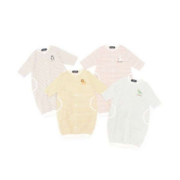 Animal Stripe 2-Way All-in-One,Mustard, medium image number 4