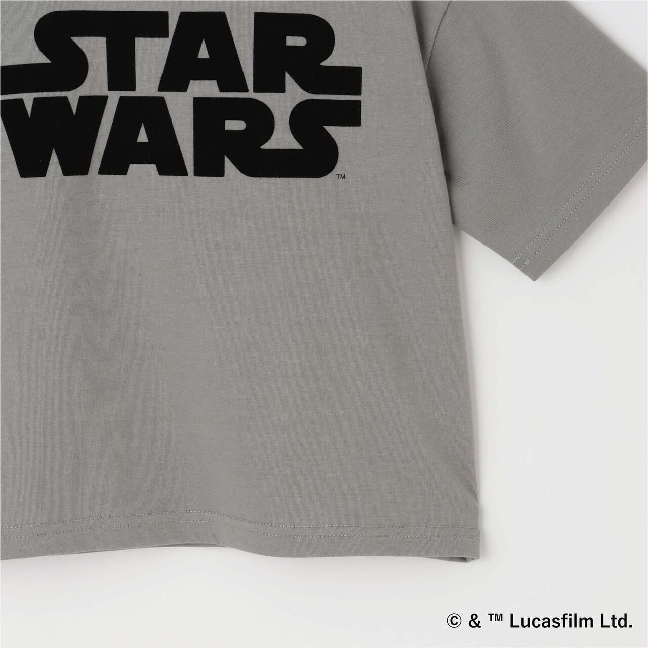 [STAR WARS] [Anti-Stain・Quick-Dry・Shape Retaining] Assorted Back Print T-Shirt [MNCM],Charcoal gray, large image number 11
