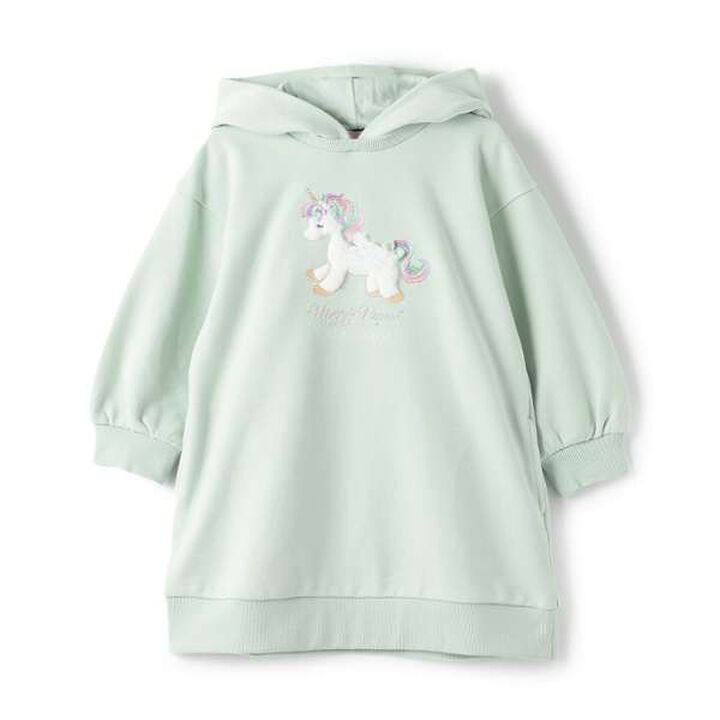 Animal Motif Hoodie One-Piece Dress,Lavender, medium image number 17