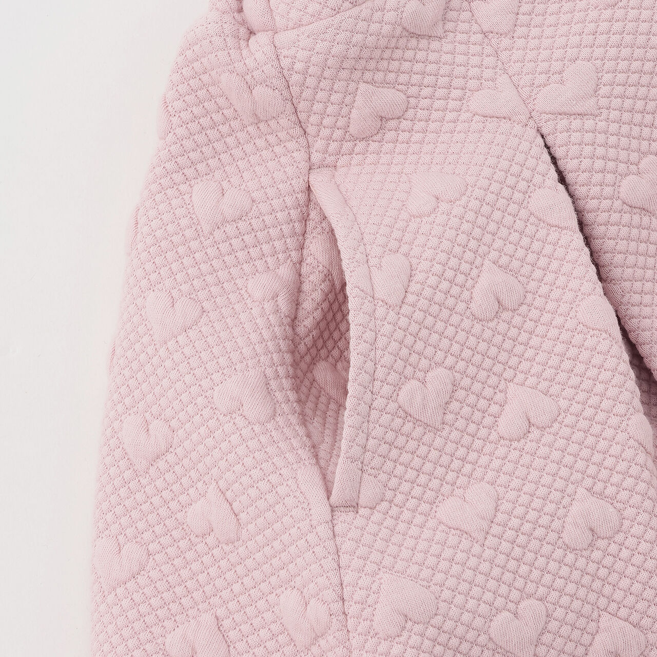 Cut Jacquard Half-Zip Sailor Outfit Set,Pink, large image number 11