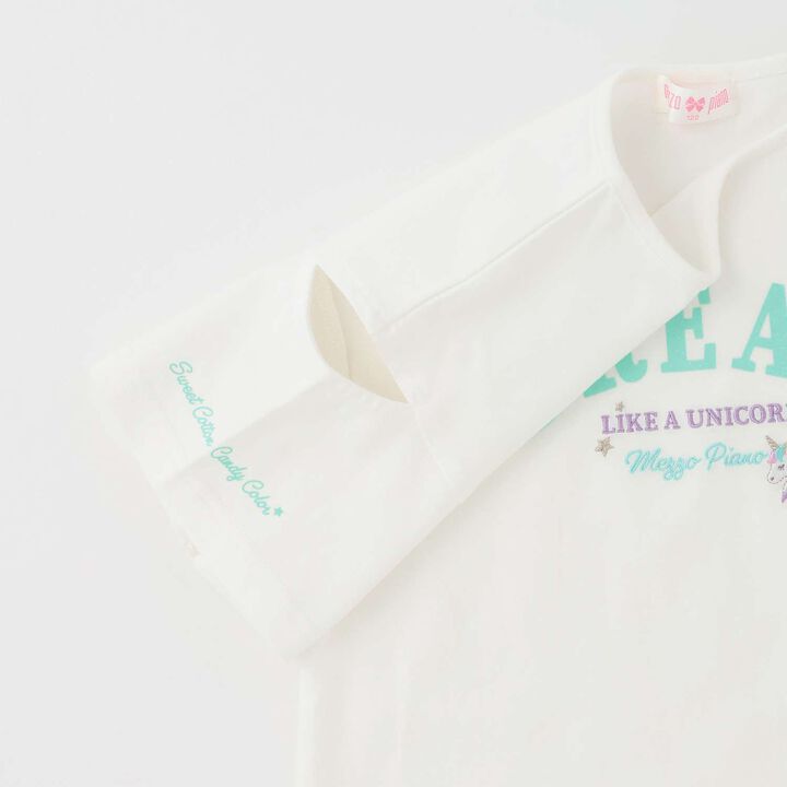 [Restocked] Gradient Mesh Layered T-Shirt,Lavender, medium image number 8