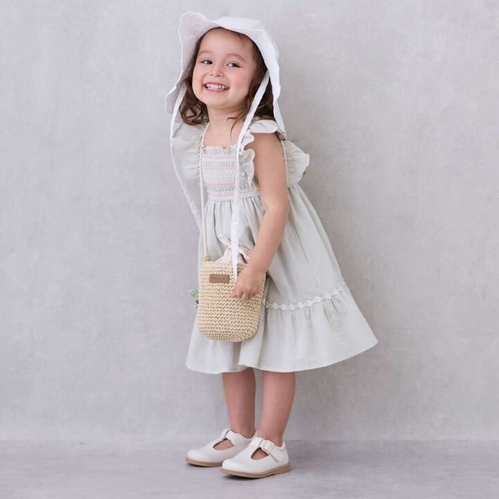 Woven Fruit Small Shoulder Bag,Camel, medium image number 1