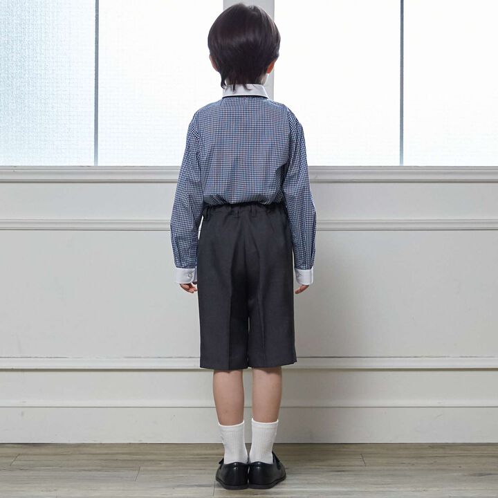 [Formal] Gray Jacket + Half Pants Set,Gray, medium image number 5