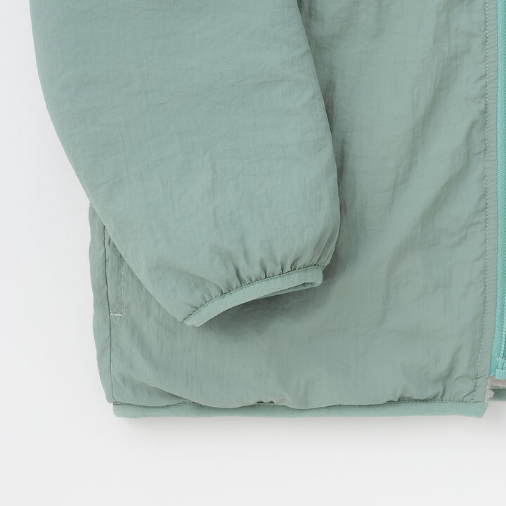 Reversible Color-Blocked Boa Outerwear,Black, medium image number 14