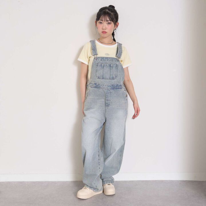 [BS] Denim Overalls,Blue, medium image number 0