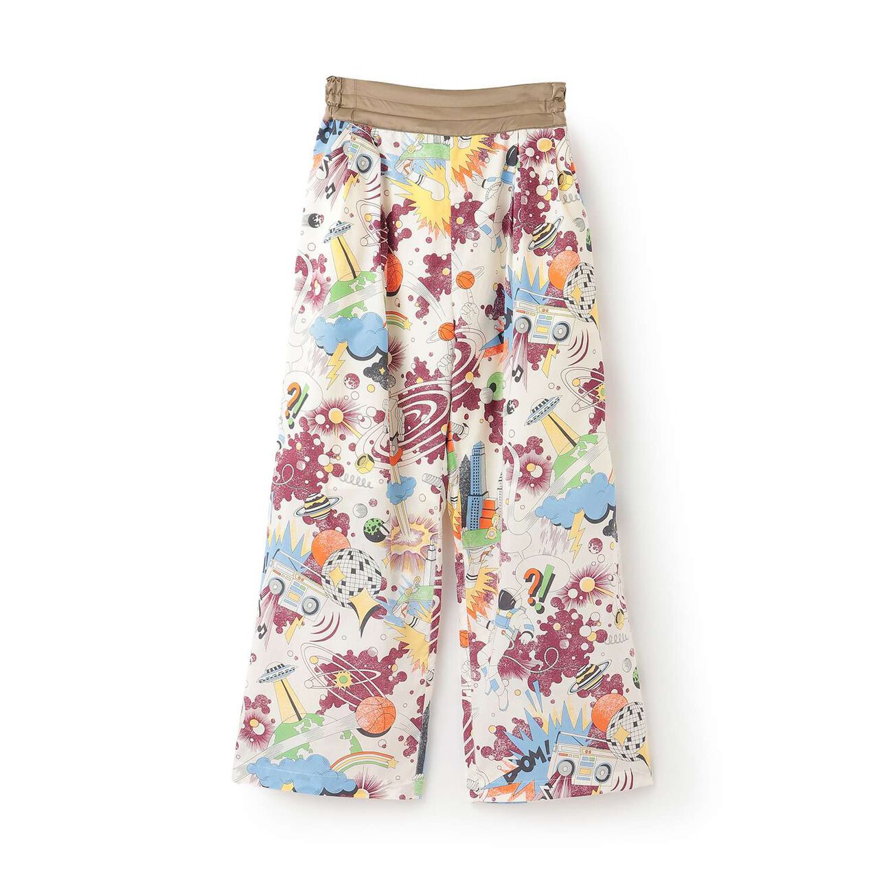 LUKEY S ROBOT Adult Tuck Pants,Multi color, large image number 7