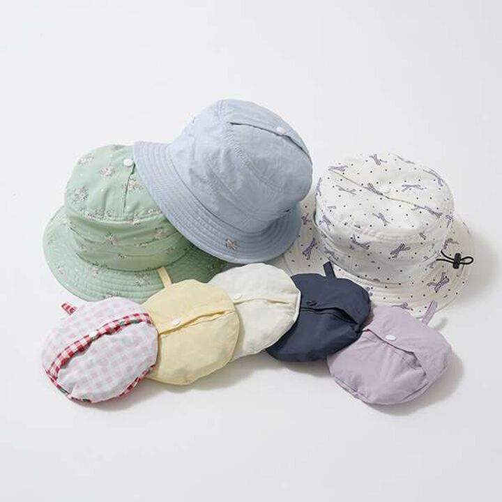 [Water-Repellent] Compact Storage Hat,Navy, medium image number 1