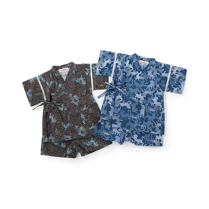 Assorted Boys Jinbei,Charcoal gray, medium image number 11