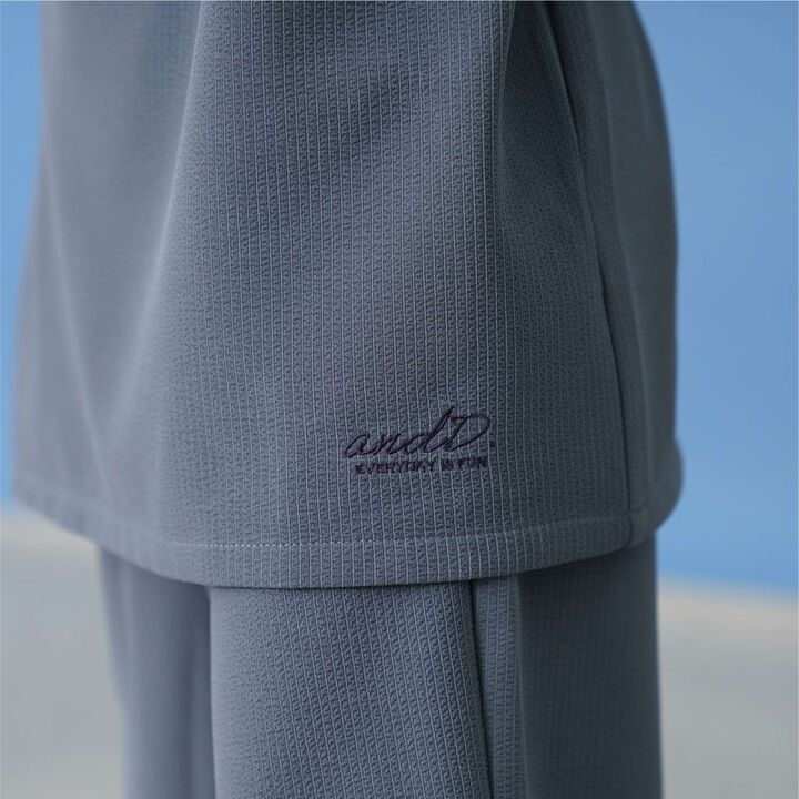 [Quick-Dry] Breathable Jinbei Set,Greige, medium image number 7