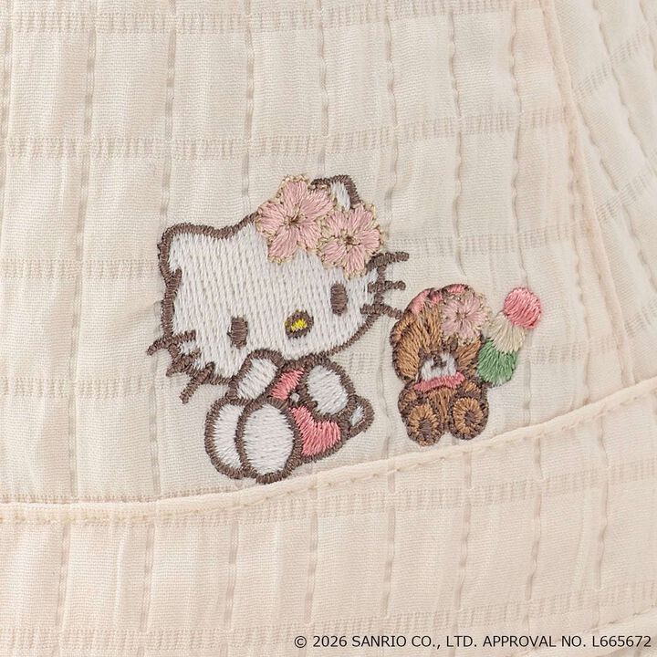 [Sanrio Characters] Scallop Ribbon Hat,Off white, medium image number 3