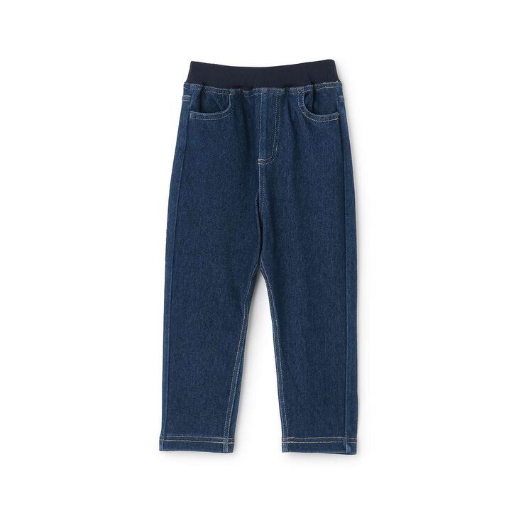 Cut Denim Straight Pants,, medium