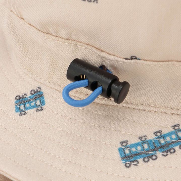 Train All-Over Print Sunshade Hat,Sax blue, medium image number 3