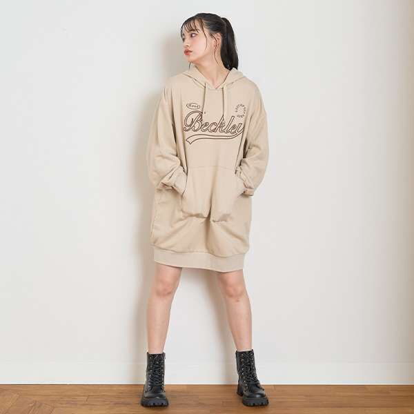 LTXC - LTX 3D Embroidered Hoodie One-Piece Dress | Narumiya