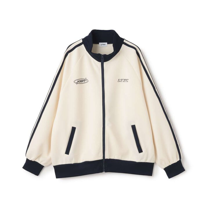 [LTXC / Quick-Dry Absorbent] Track Jacket,Off white, medium image number 8