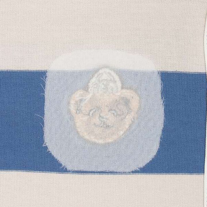 [Link] Wide Stripe Rugby Shirt (Kids),Moderate blue, medium image number 13