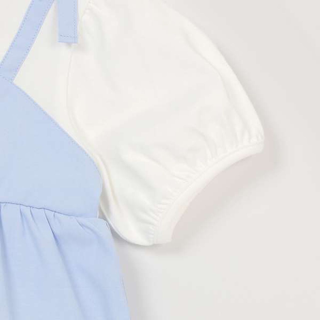 Embroidered Tunic & Bloomers Set,Blue, large image number 9