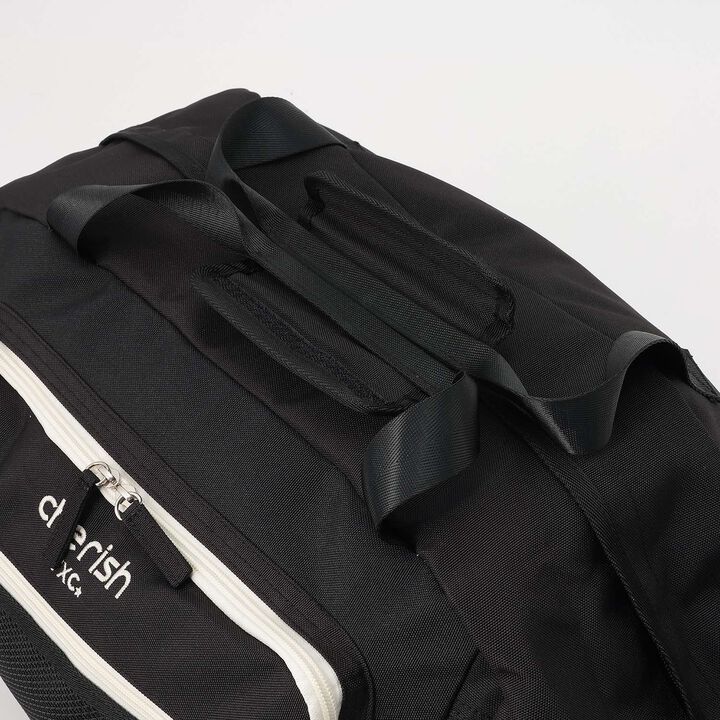 [LTXC] Mesh Pocket Expandable Boston Bag,Black, medium image number 2